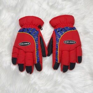 Vintage Polaris Snowmobile Gloves